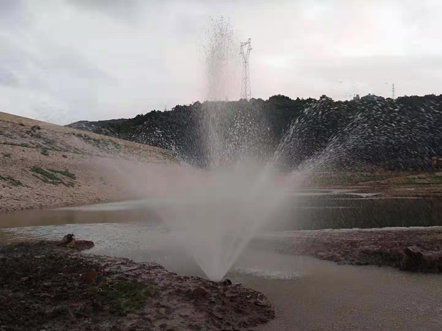 使用喷泉曝气机需要注意这几点